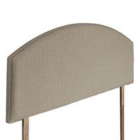 Cleopatra Upholstered Headboard - Small Single - Fudge