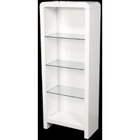 Clearance Atlantis White Clarus Bookcase