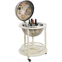 Clearance Hill Interiors Cream Globe Drinks Cabinet