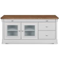 clemence richard tuscany painted oak tv stand