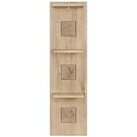 clemence richard portofino oak narrow shelf