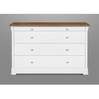 Clemence Richard Moreno Painted Wide 4 Chest of Drawer