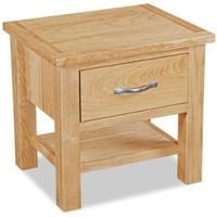 Clearance Global Home Burlington Oak Lamp Table - G437