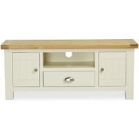 Clearance Global Home Oxford Painted TV Unit - Large with Drawer - G263