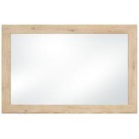 clemence richard portofino oak wall mirror