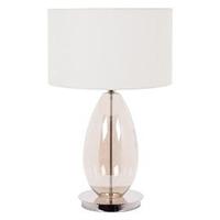 clearance rv astley espen cognac glass table lamp g421