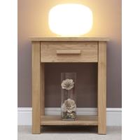 Clearance Homestyle GB Opus Oak Lamp Table - G70