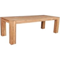 clemence richard massive oak dining table type8