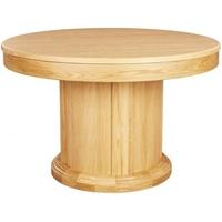 Clemence Richard Sorento Oak Round Dining Table with 50cm Leaf