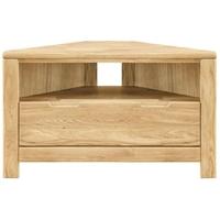 Clemence Richard Lyon Oak Corner TV Unit