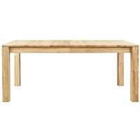 clemence richard lyon 135cm oak dining table with 50cm leaf