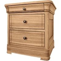 clemence richard moreno oak bedside cabinet