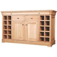 clemence richard moreno oak sideboard with wine rack