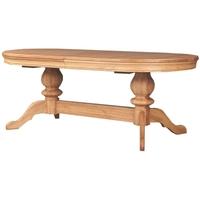 clemence richard moreno oak double pedestal table