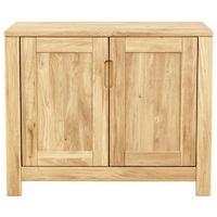 Clemence Richard Lyon Oak Small 2 Door Sideboard