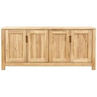 Clemence Richard Lyon Oak 4 Door Sideboard