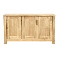 Clemence Richard Lyon Oak 3 Door Sideboard