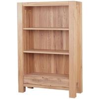 Clemence Richard Forest Oak Bookcase with 2 Drawers