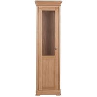 Clemence Richard Moreno Oak Narrow Display Cabinet