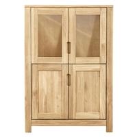 Clemence Richard Lyon Oak 4 Door Cupboard