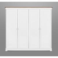 Clemence Richard Moreno Painted 4 Door Wardrobe