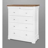 clemence richard moreno painted 5 chest of drawer