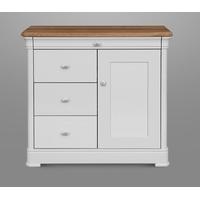 clemence richard moreno painted small sideboard