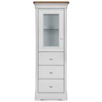 Clemence Richard Tuscany Painted Oak Tall Display Cabinet