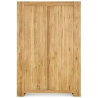 clemence richard massive oak double wardrobe