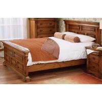 Clearance Vida Living Valentino Oak Bed - 5ft King Size