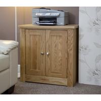 clearance homestyle gb torino oak printer cabinet g69