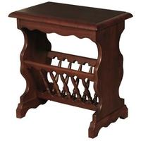 Clarion Mahogany Magazine Rack