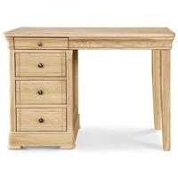 clemence richard moreno oak dressing table 3 drawer