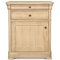 clemence richard moreno oak 1 door sideboard