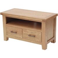 Clearance Furniture Link Hampshire Oak TV Unit