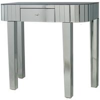 Classic Mirrored Tile Console Table