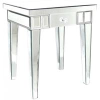 Classic Mirrored Lamp Table