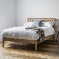 Clearance Frank Hudson Banbury Oak Bed - Low Foot End