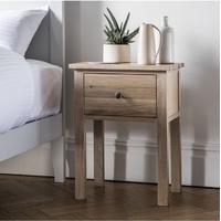 Clearance Frank Hudson Banbury Oak Bedside Cabinet