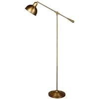 clayton antique brown floor lamp