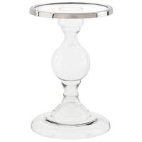 Clear Glass Small Candle Holder Providence