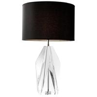 clear crystal glass table lamp setai