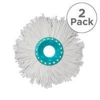 Clever Mop Accessory: Microfibre Replacement Head (2 pack)