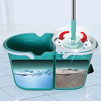 Clever Mop: Microfibre Mop + Dual Bucket