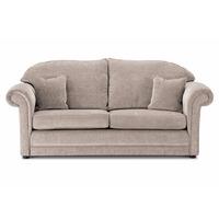 Claudia Fabric 3.5 Seater Sofa Hessian