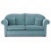 claudia fabric 3 seater sofa teal