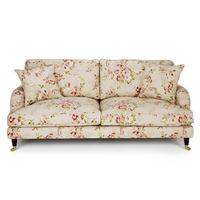 Classic Chatsworth 2 Seater Fabric Sofa Coral