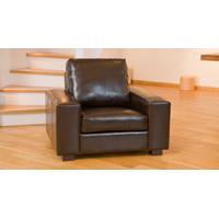 Clarendon armchair brown