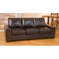 Clarendon 3 seat brown