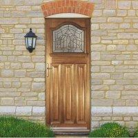 Classic Mahogany Estate Crown style Door with Tri Glazing